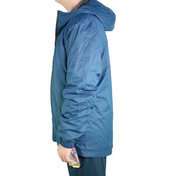 The North Face Men's Blue "Quest" Dry Vent Heat Seeker Insulated Hiking Jacket - Picture 3 of 11